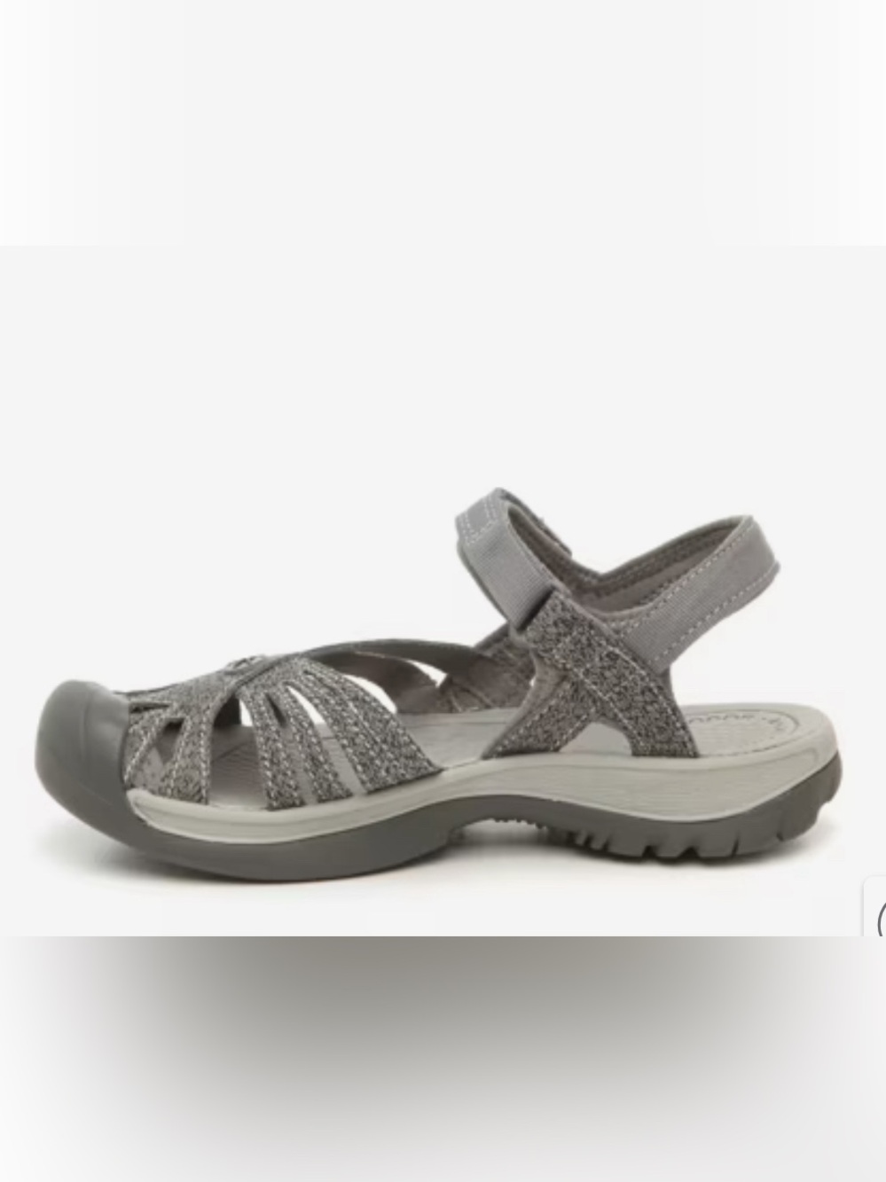 KEEN Rose Sandals Women’s Size 10 Grey Outdoor Hiking Water Shoes Comfort - Picture 3 of 14